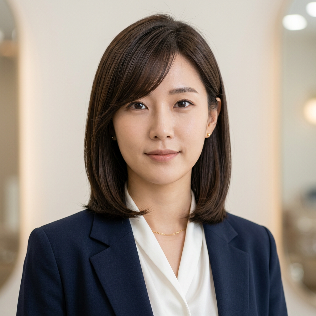Medium Side-Swept Bob