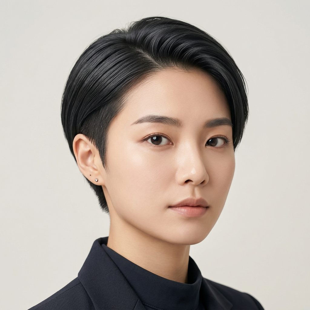 Sleek and Undercut Pixie