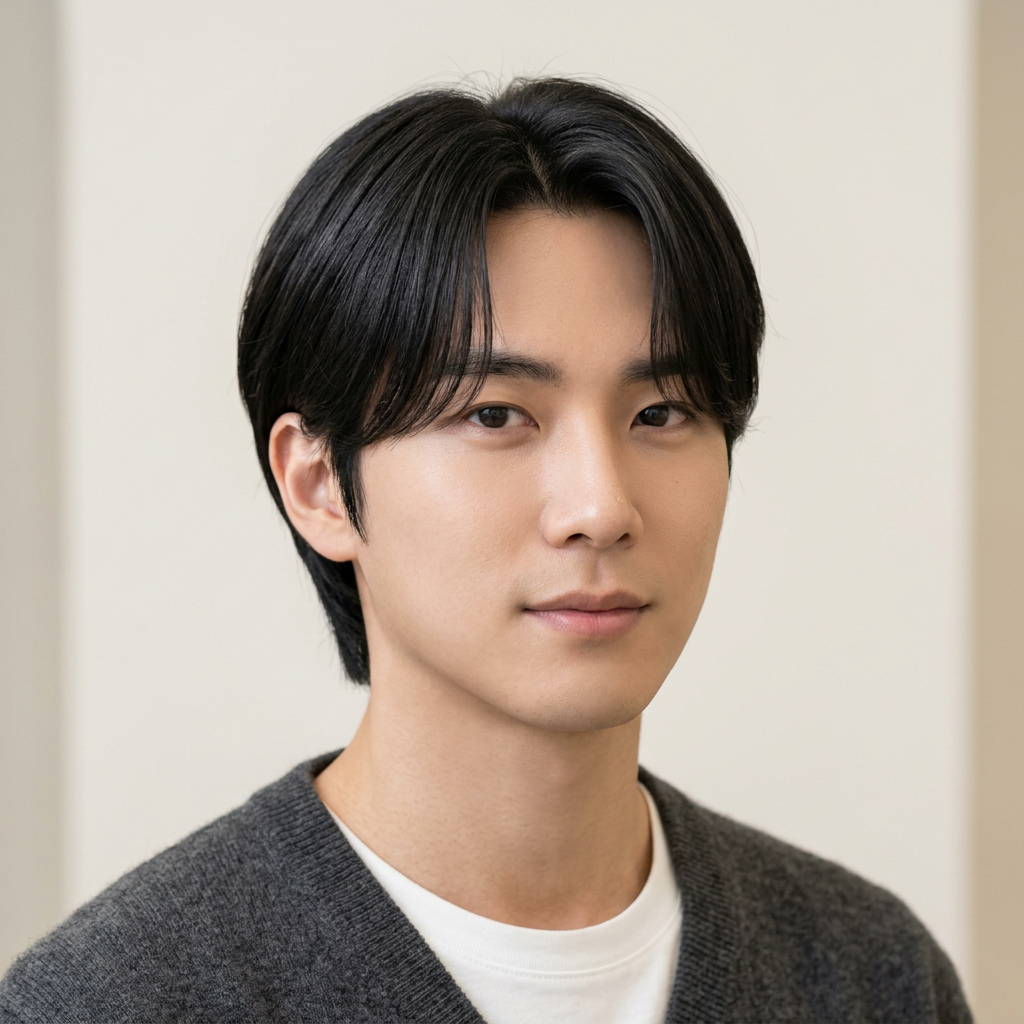 Structured Medium Length Hair