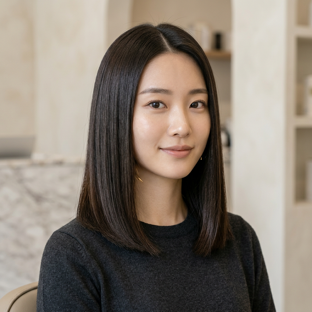 Sleek Long Bob