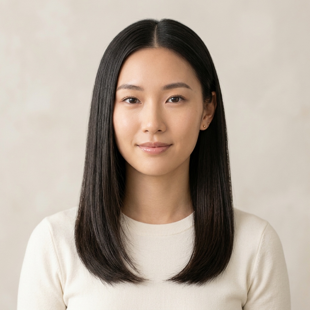Medium Minimalist Straight with No Fringe