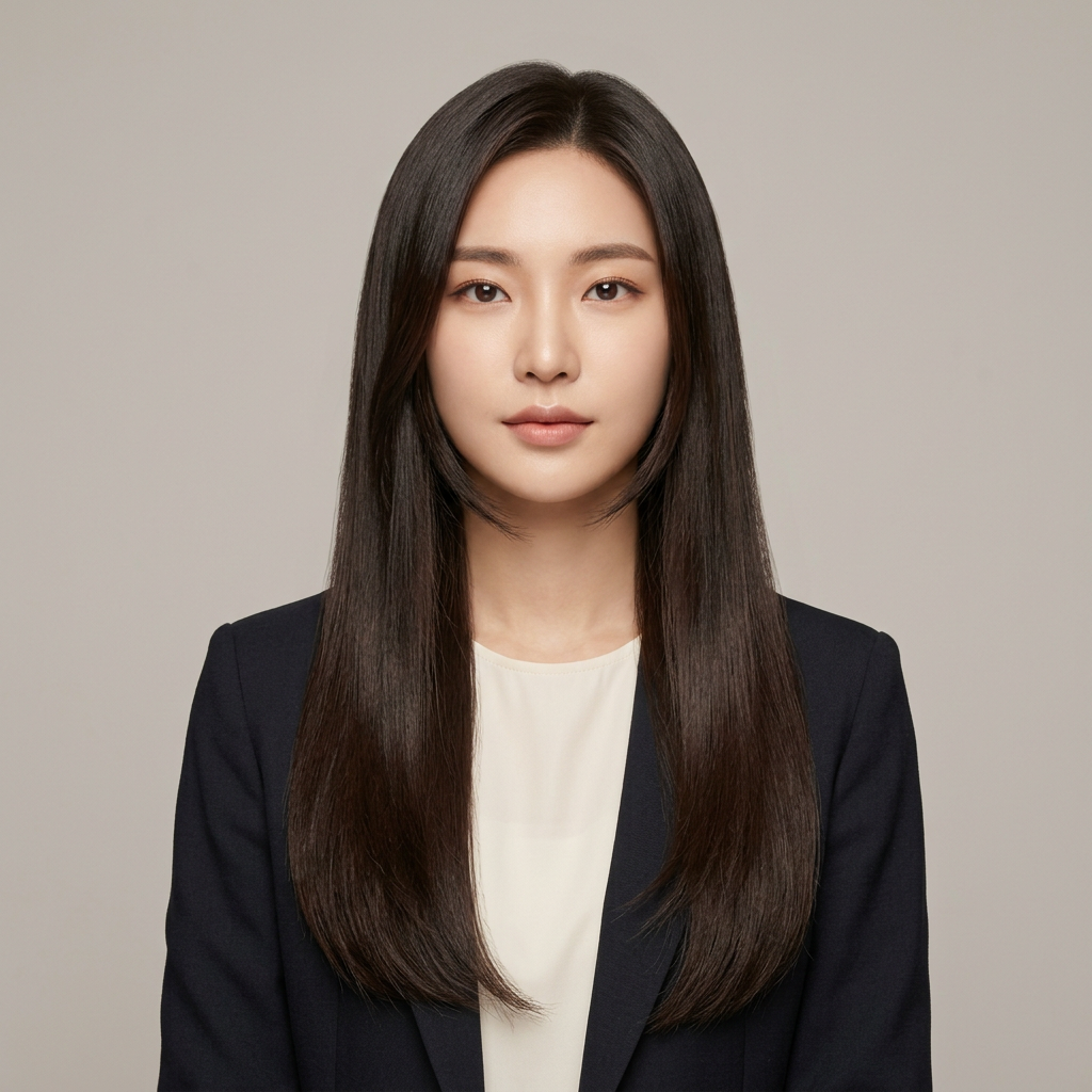 Long Straight with Subtle Face Frame