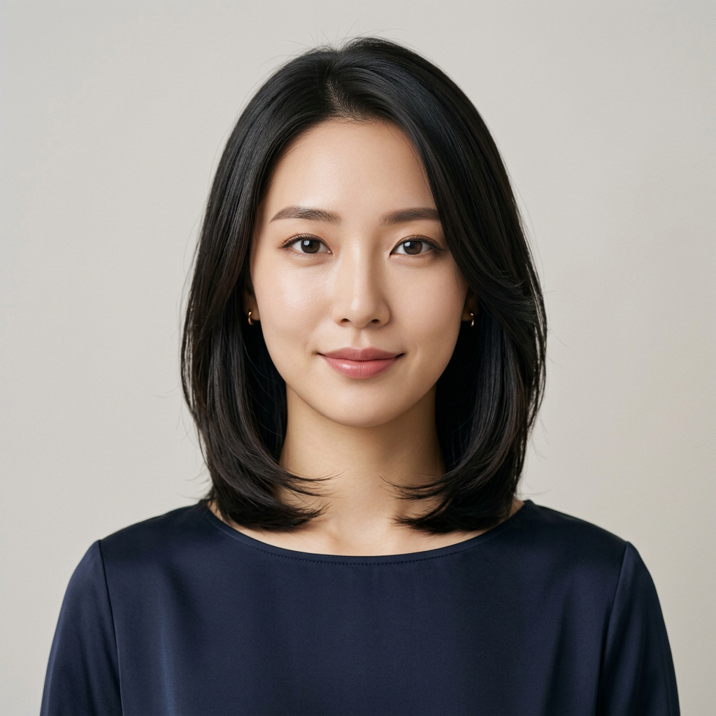 Polished Mid-Length Layered Bob