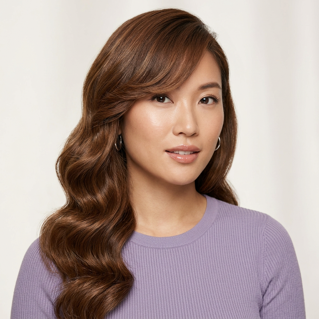 Glossy Hollywood Waves (Long Length)