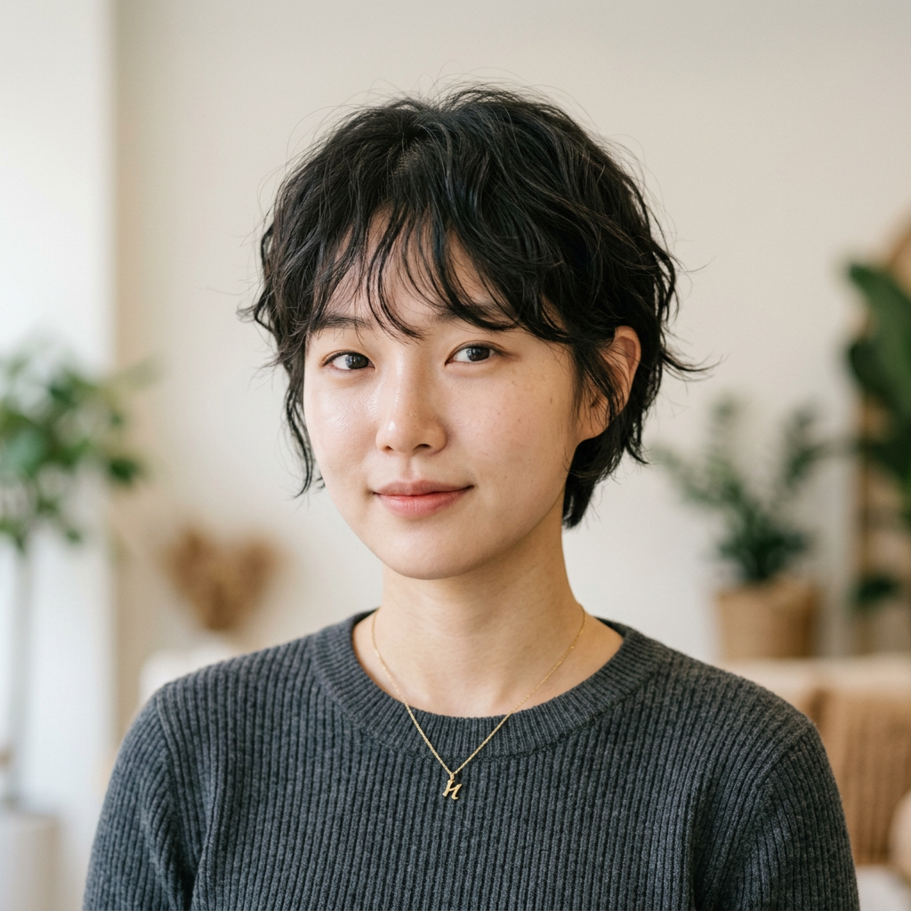 Textured Long Pixie