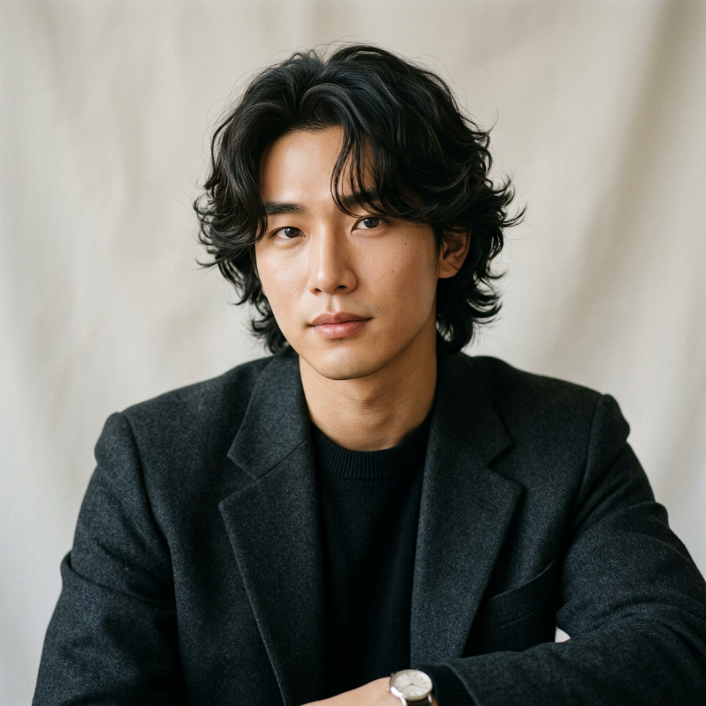 Classic Masculine Flow with Volume