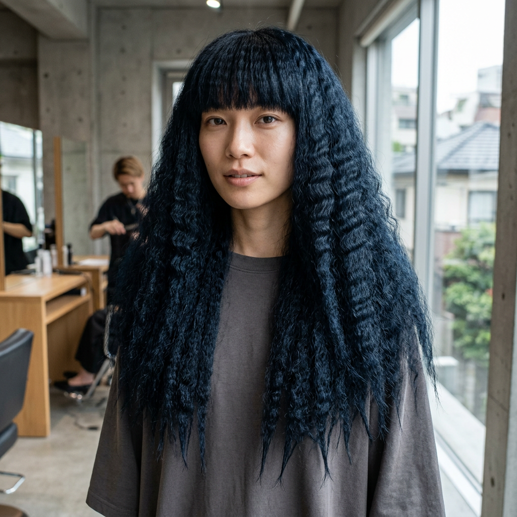 Crimped Avant-Garde Mane