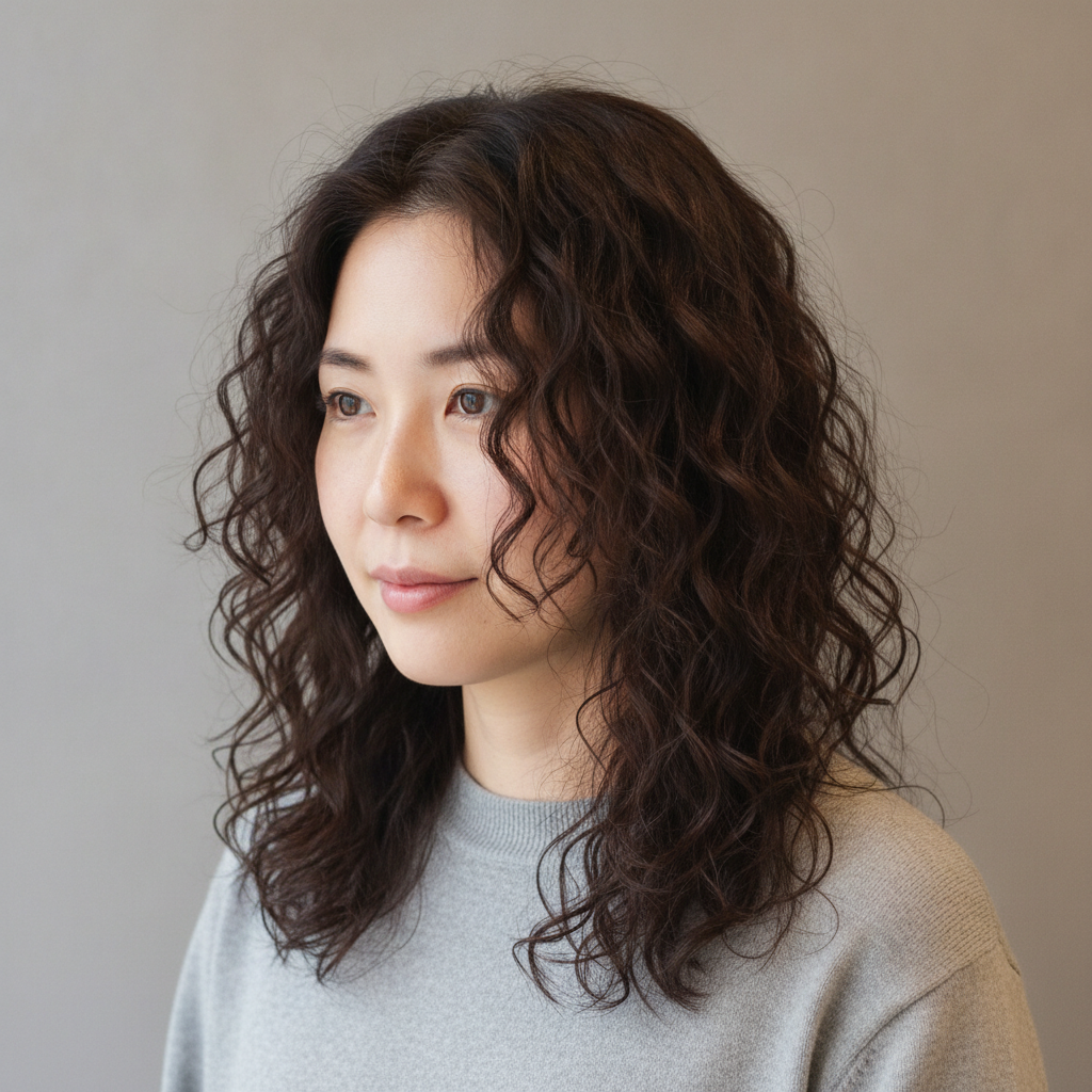 Twist Perm Angular Cord