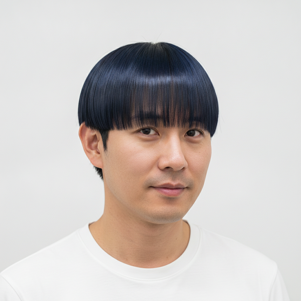 Down Perm Flat Helmet