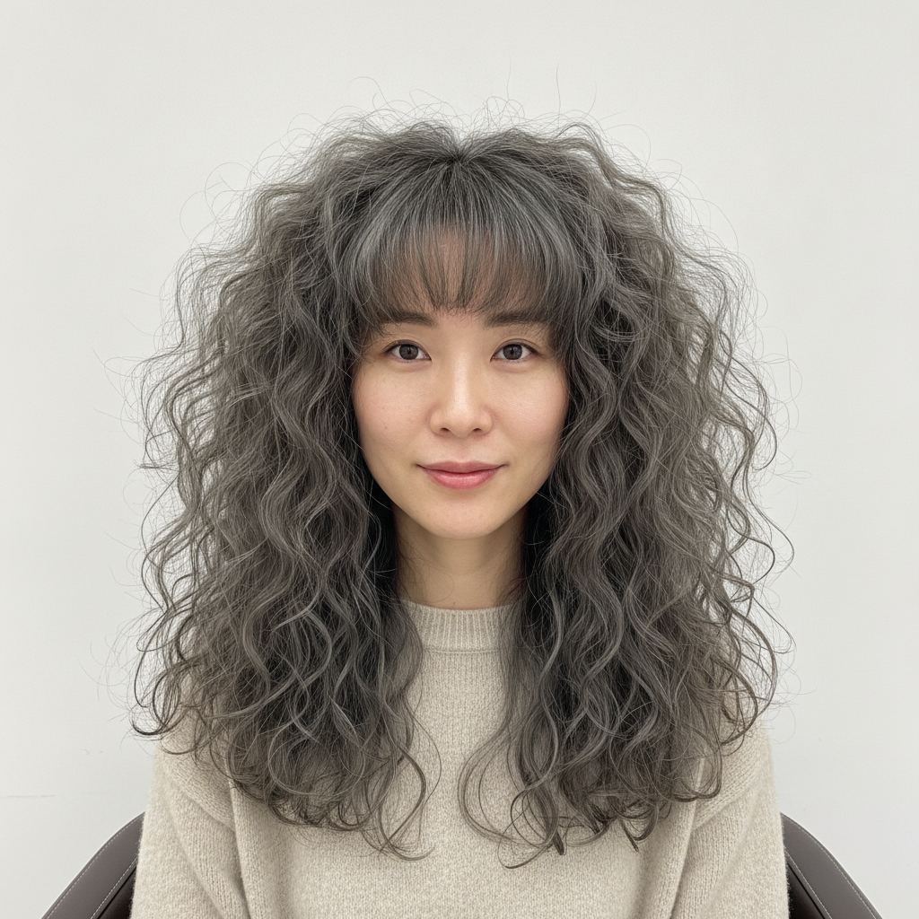 Avant-Garde Long Spiral Halo