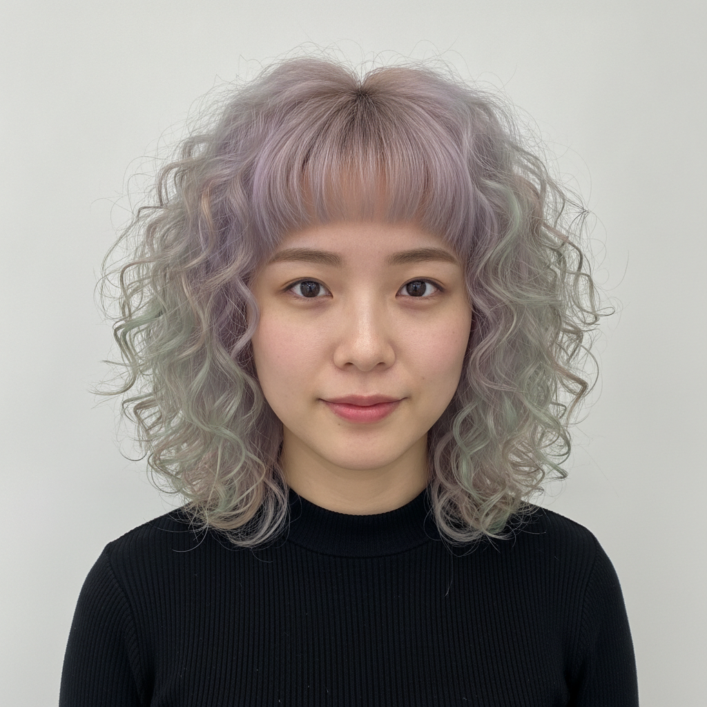 Anime Tight-Curl Long