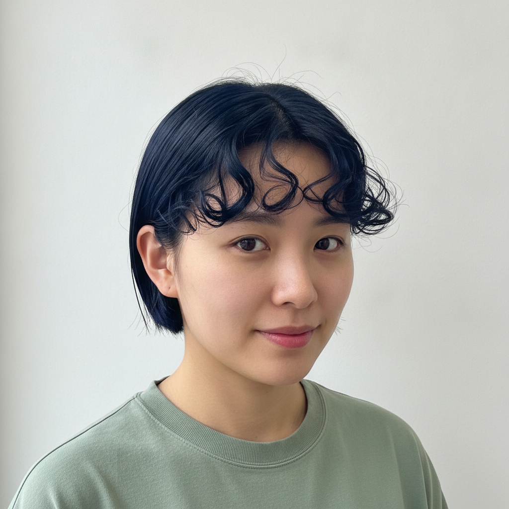 Coil Fringe Forehead Cover