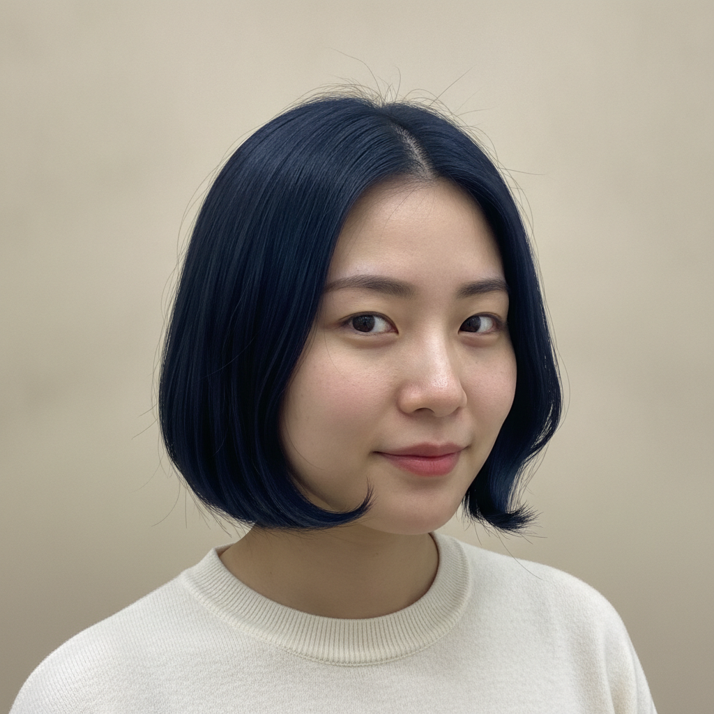 C-Curve Inward Ear Bob