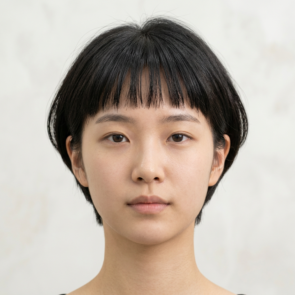 Pixie with Down Perm