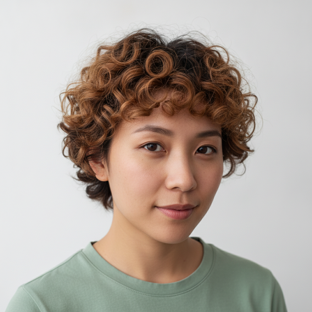 Caramel Spiral Ear Crop