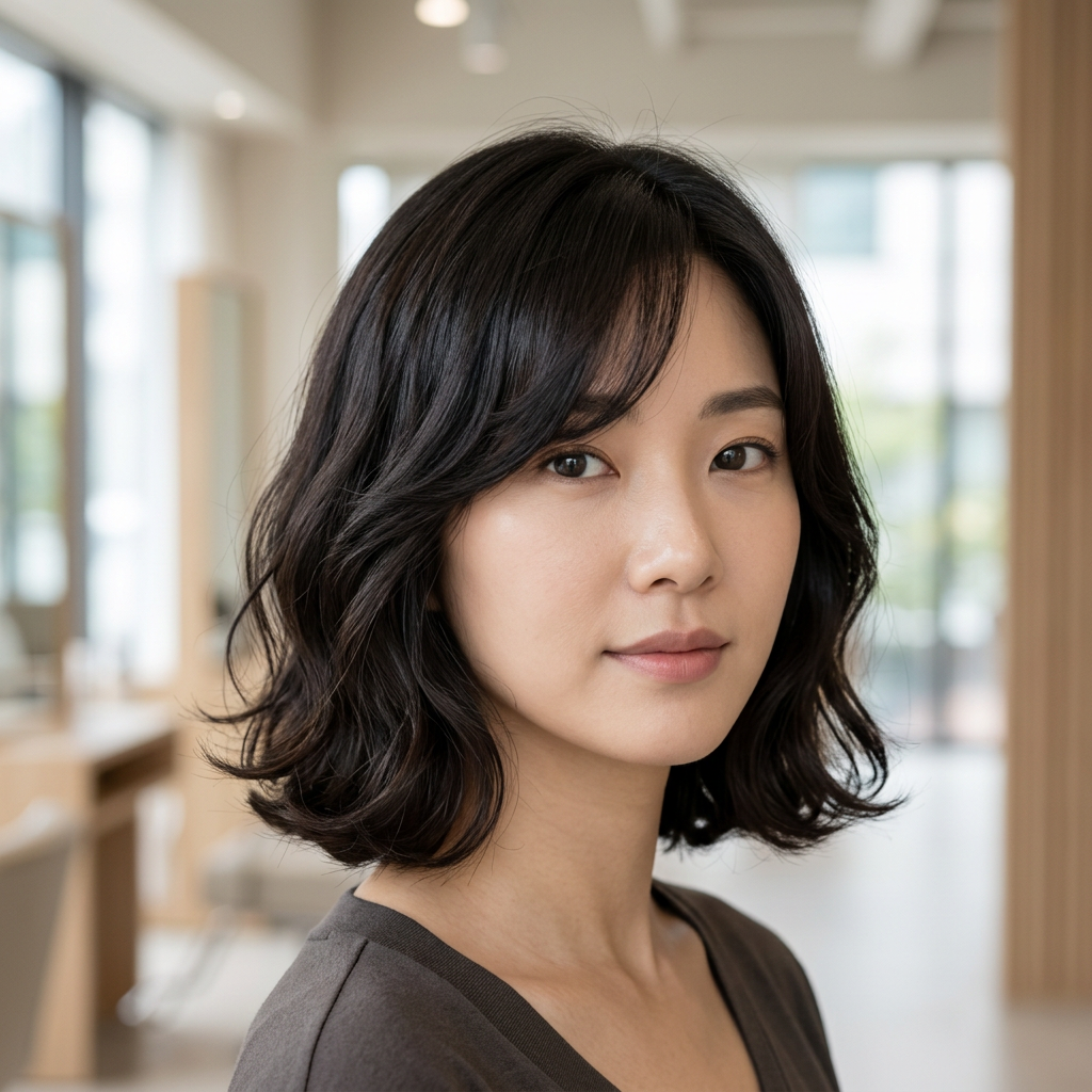 Polished Wavy Bob