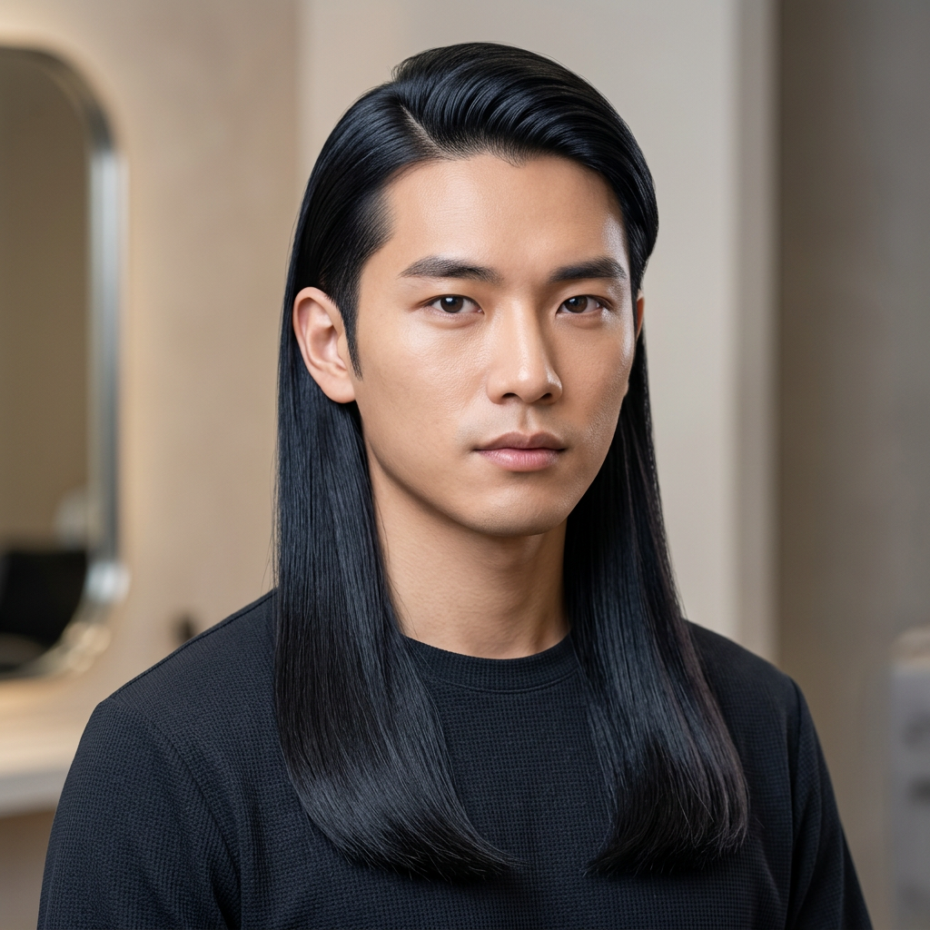 Side-Part Executive Long