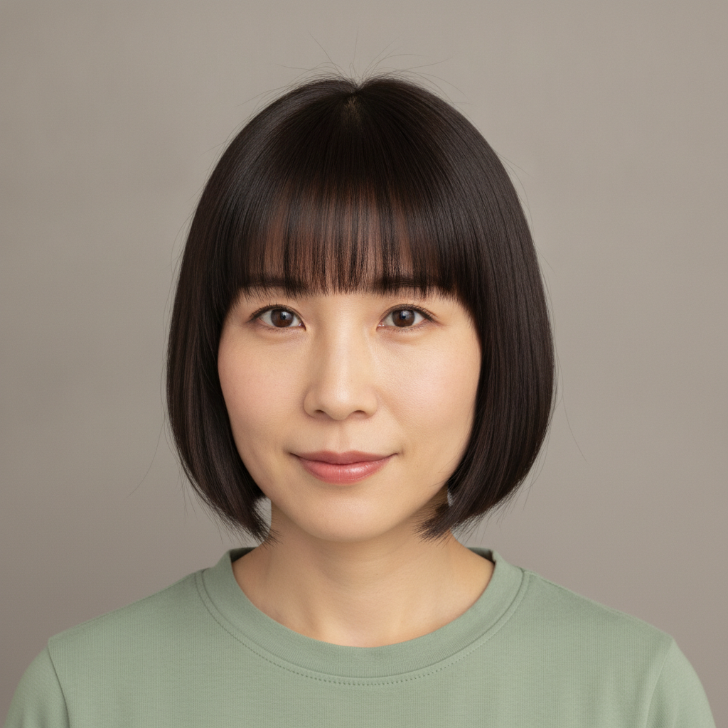 Root Perm Under Straight Bob