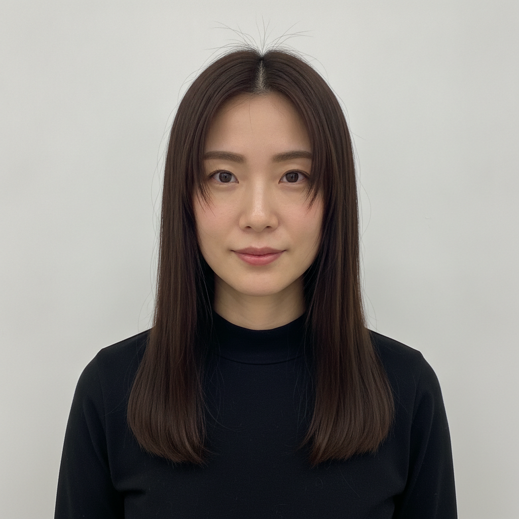 Nape-Length Curtain Straight