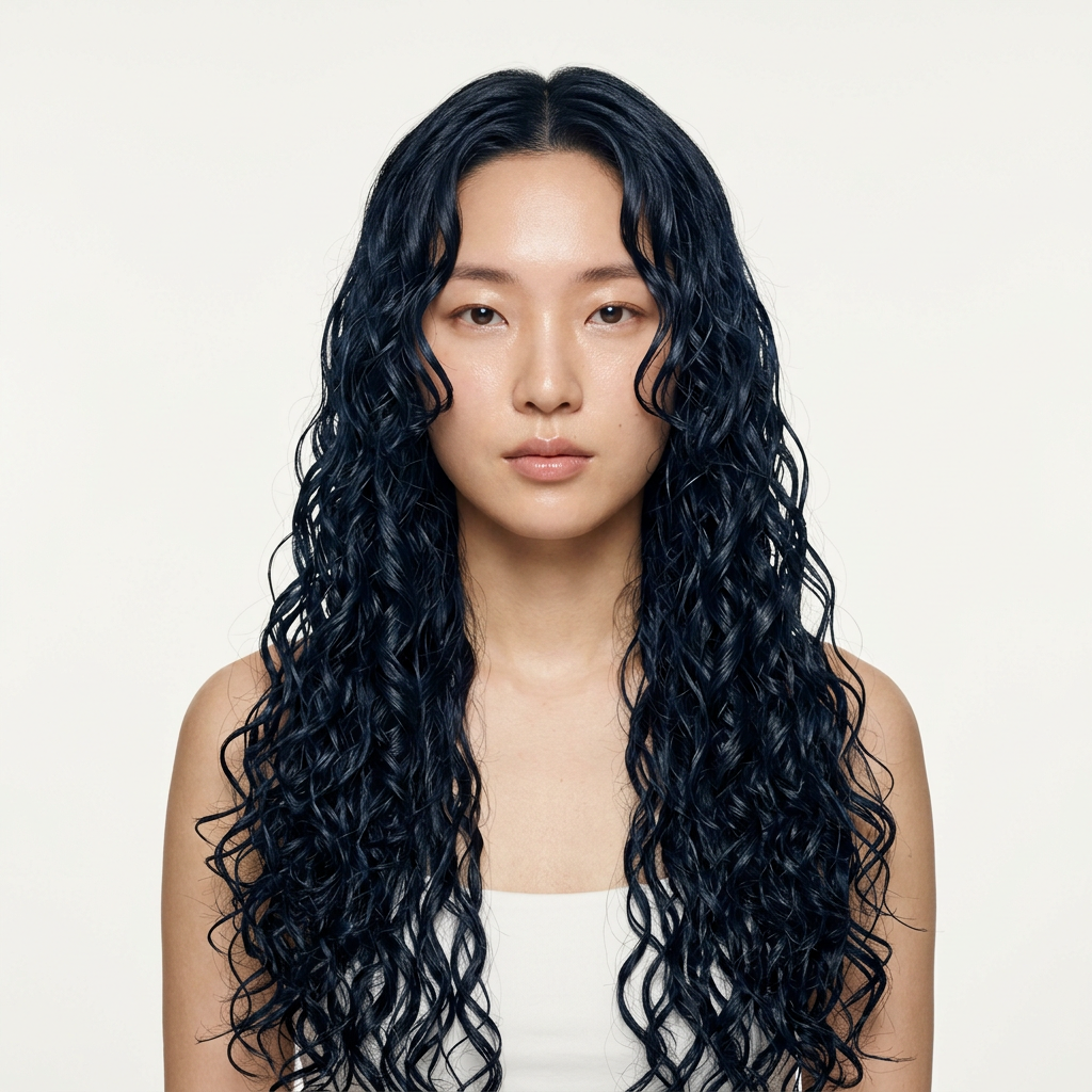 Waist Wet-Look Spiral Clumps