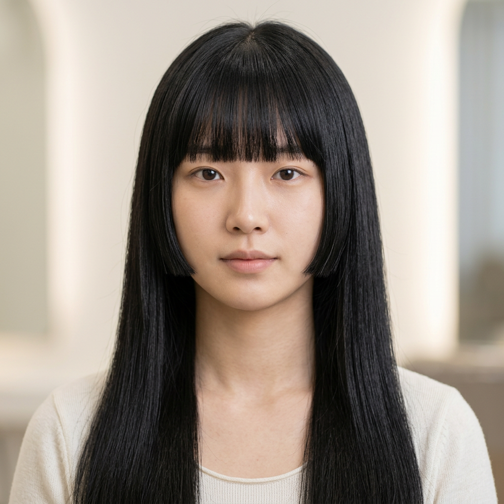 Hime Cut