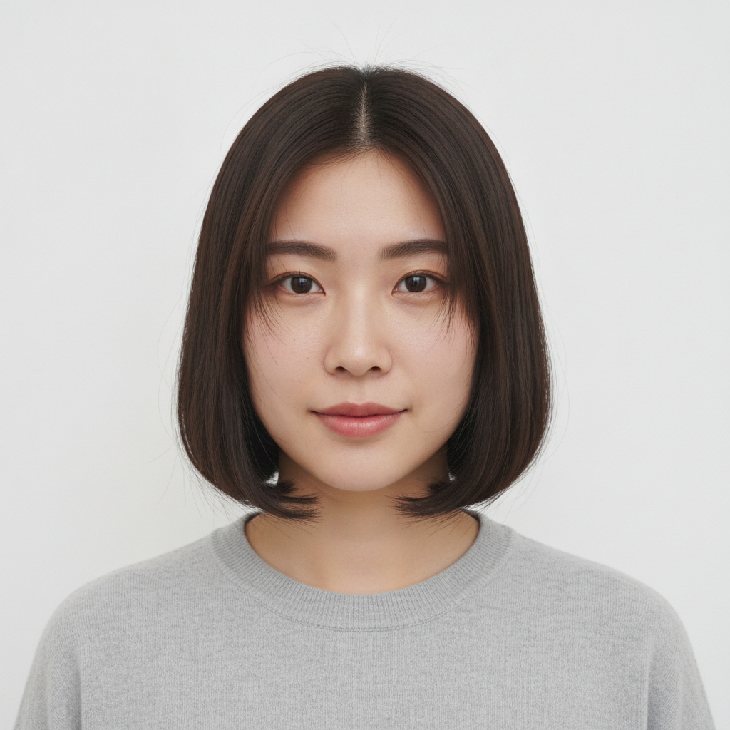 Outward Flick Collarbone Cut