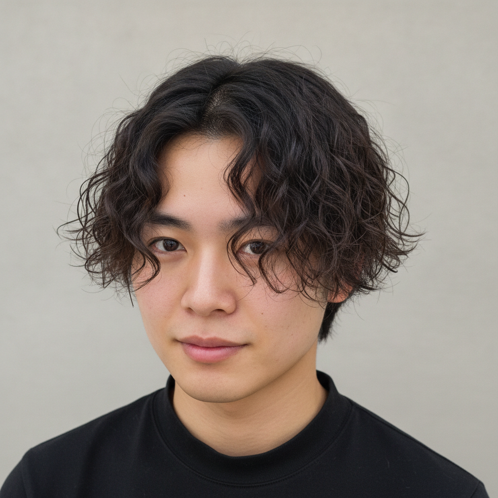 Japanese Twist Perm Angular