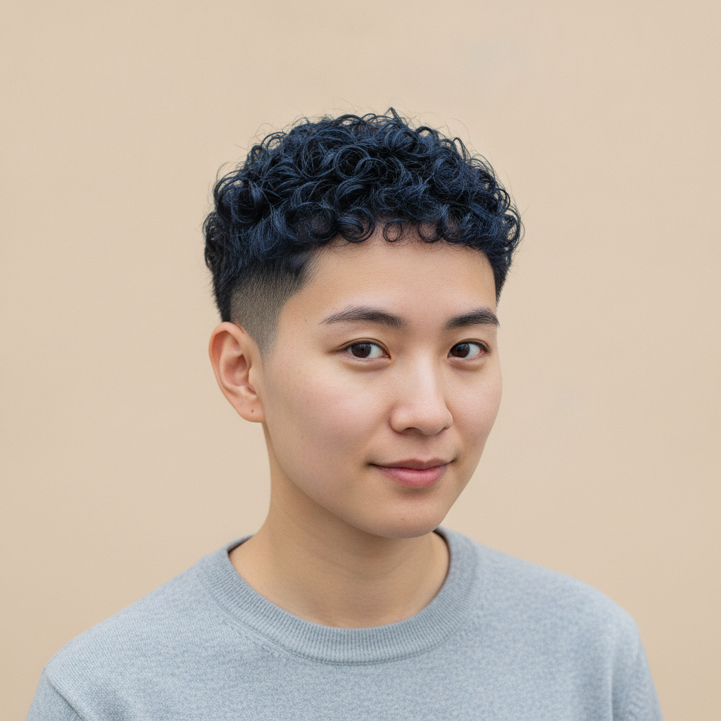 Coil Crop Skin Fade