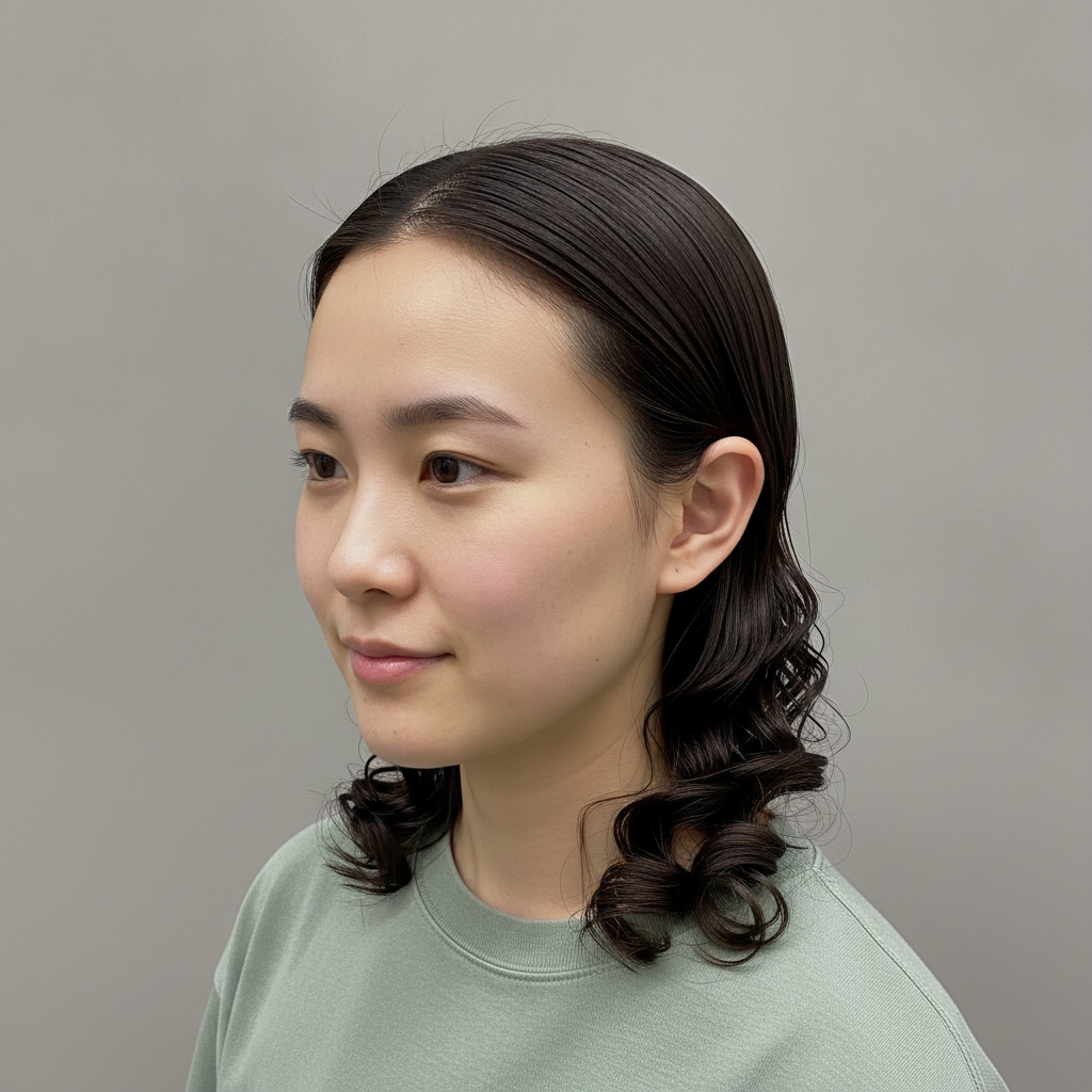 Spiral Mullet Nape-Only