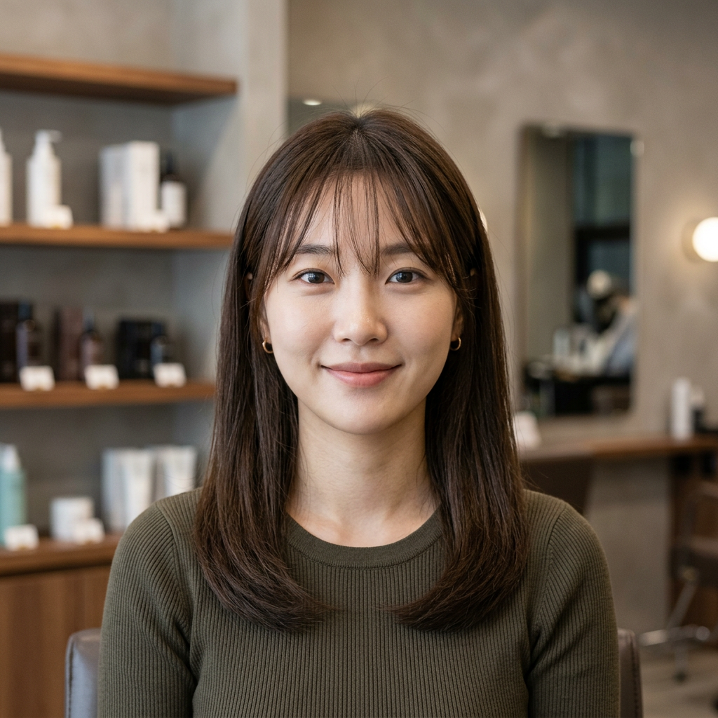 See Through Bangs