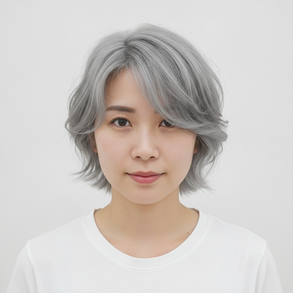 Grey Loose-Wave Crop