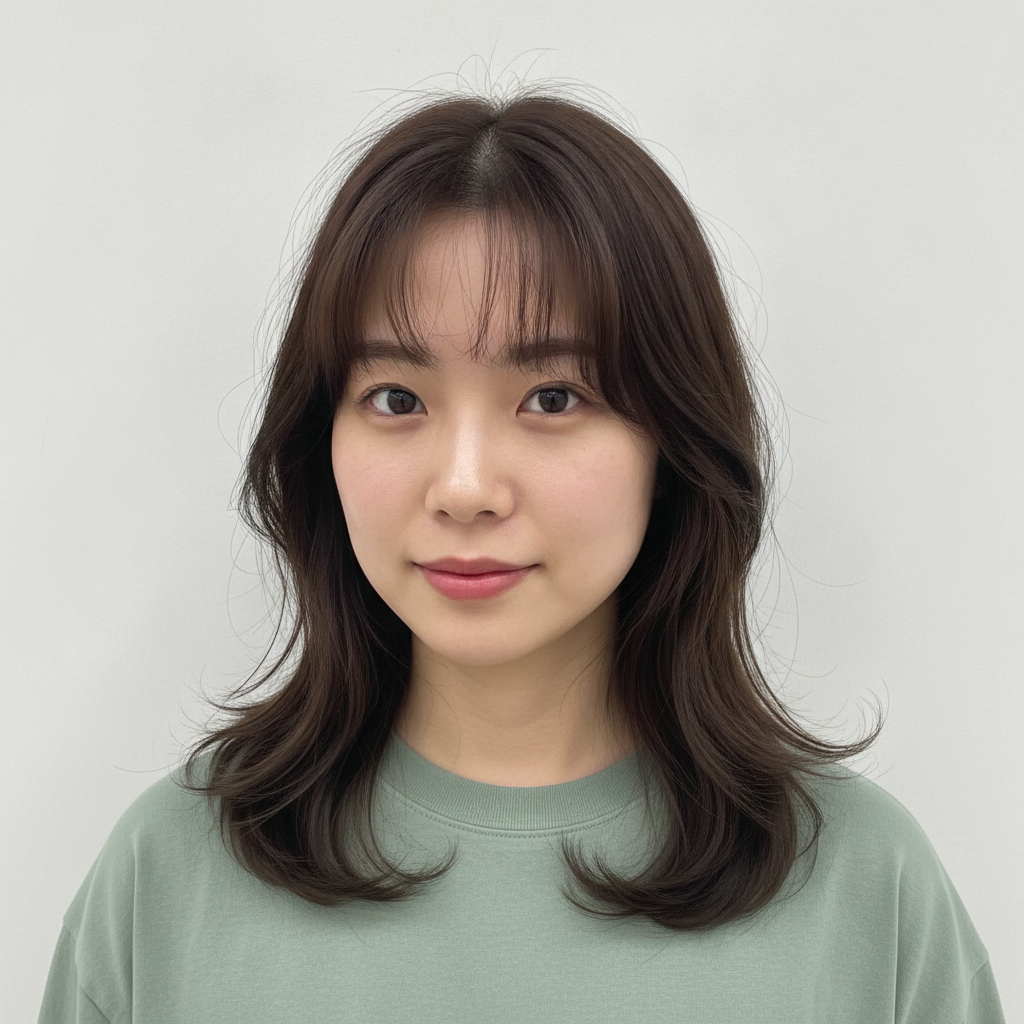 Loose Shadow Perm Soft Brown