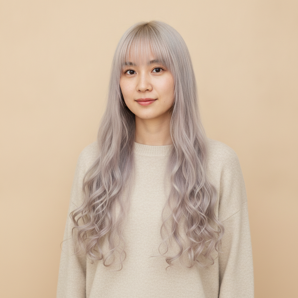 Pastel Spiral Veil