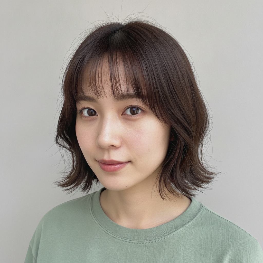 Shadow Perm Bob