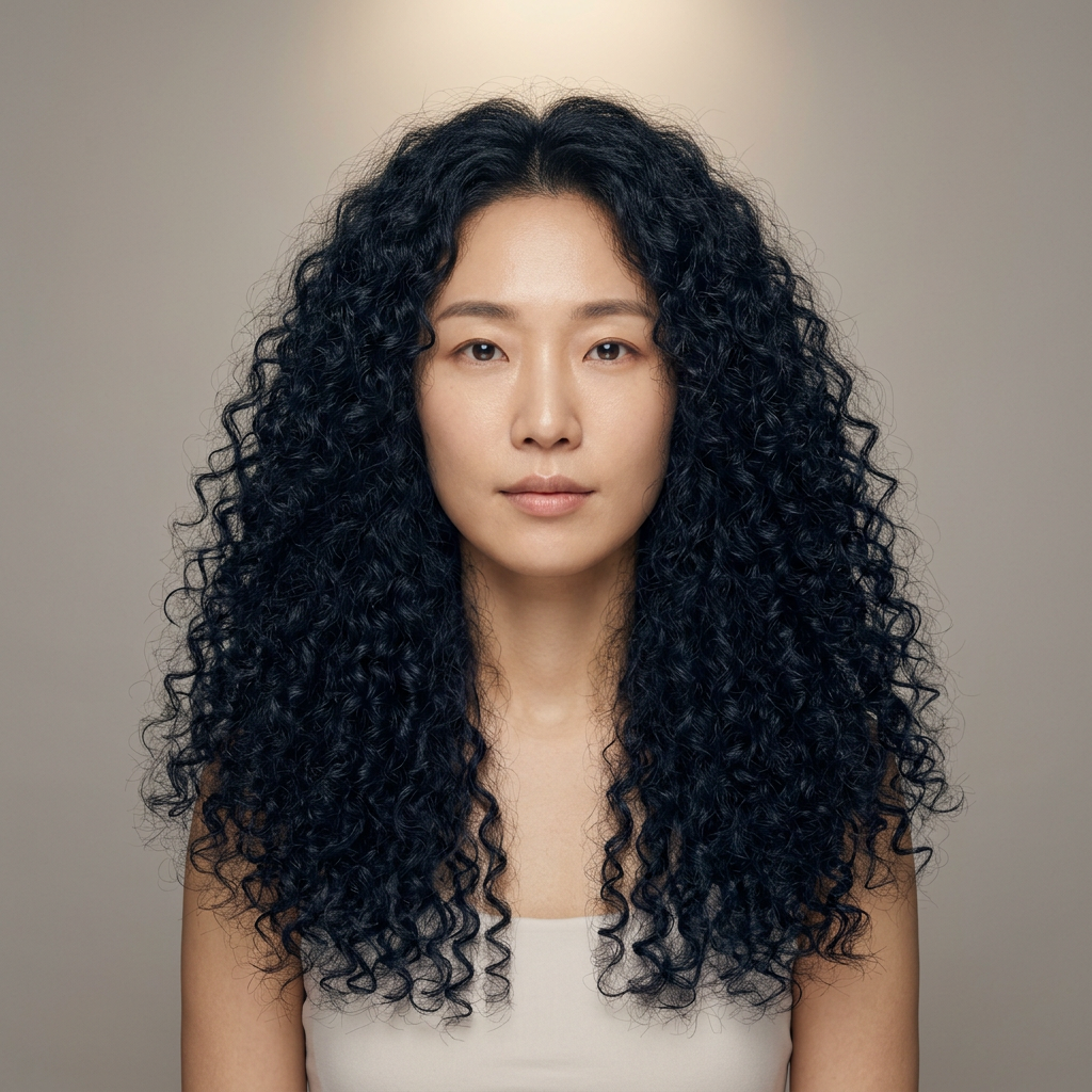 Waist Dense Coil Frizz Halo