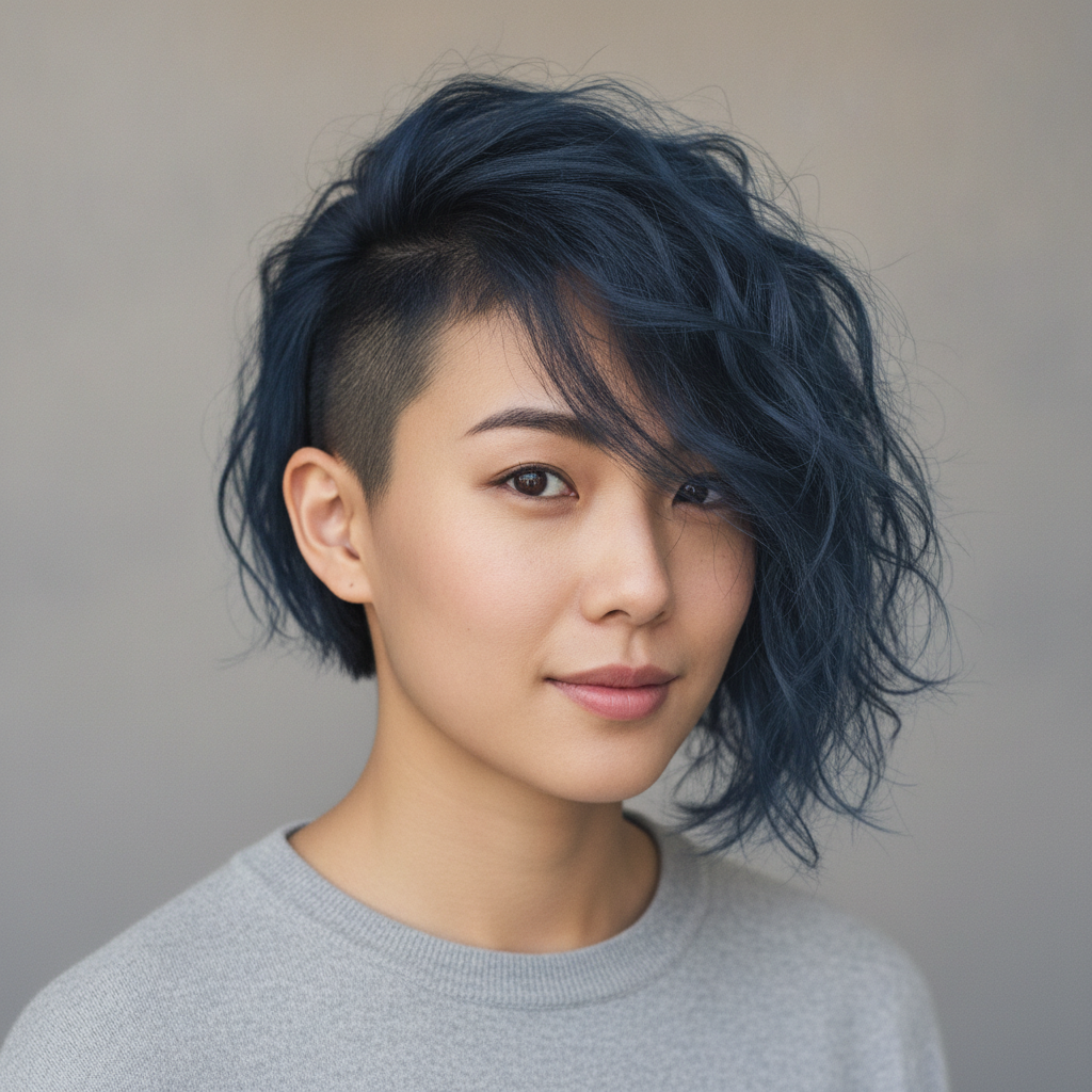 Beach Wave Over Shaved Side