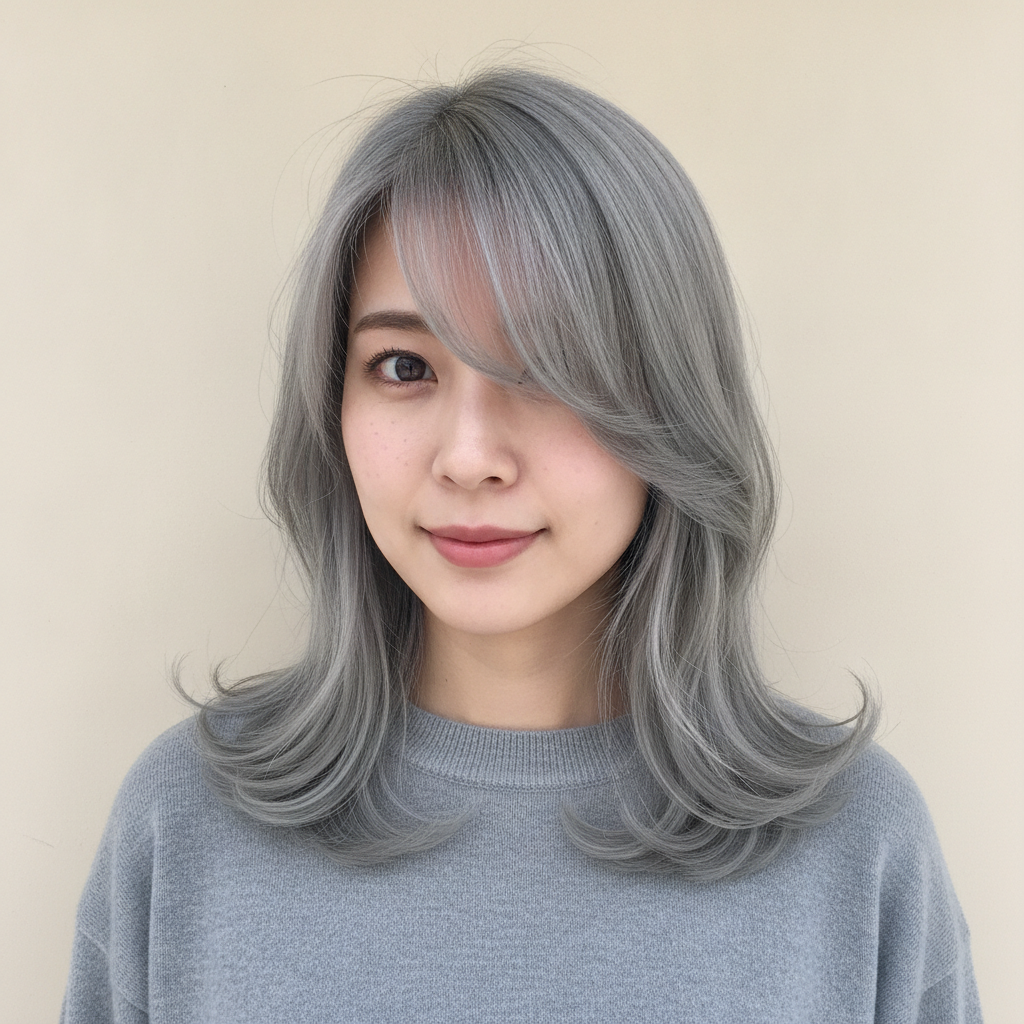 Grey-Blend Soft Bend Midi