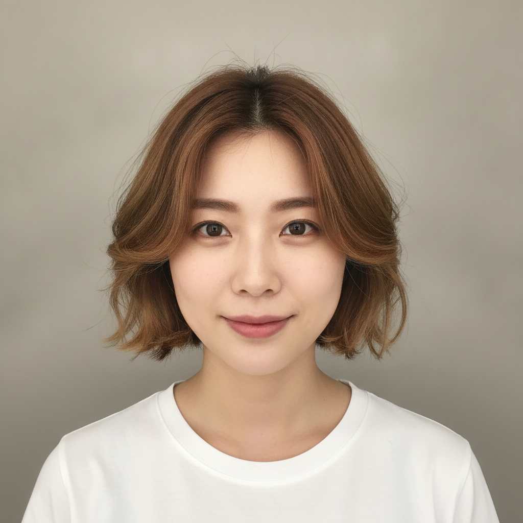 Caramel Beachy Mini Bob