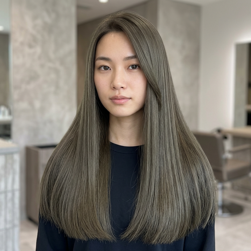 Hip Ash Matte Straight Fall